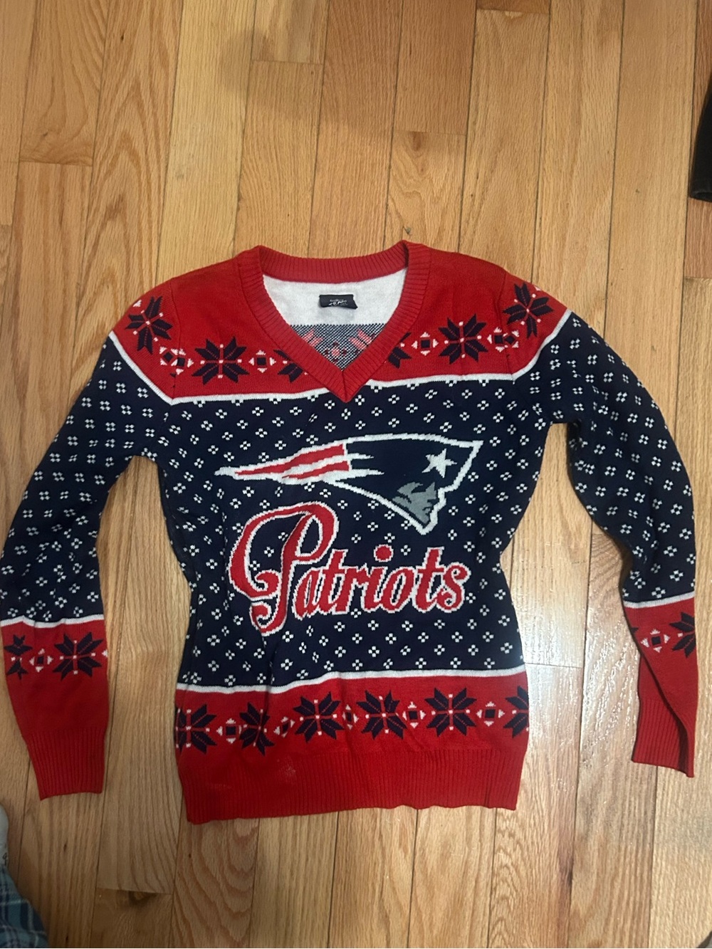 Patriots sweater